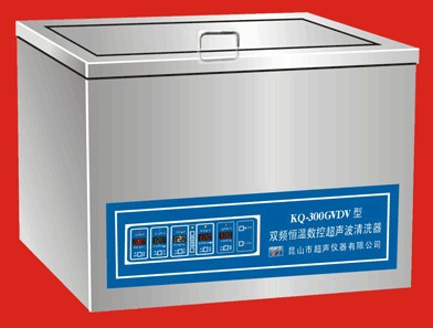 臺式雙頻恒溫數(shù)控超聲波清洗器