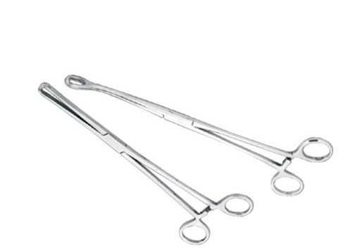 不銹鋼海綿子宮頸鉗YF-029