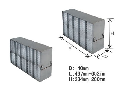 存放96孔或384孔微量滴定盤的立式冰箱分隔架-UFMP系列