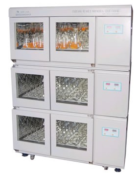 QHZ-123A/QHZ-123B 組合式恒溫振蕩培養(yǎng)箱(三層疊加智能型控制)