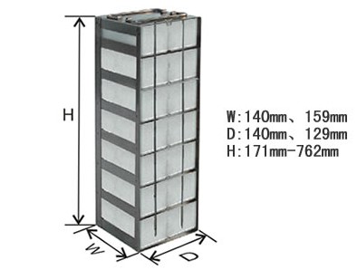 存放50孔0.5ml和1.5ml微型試管存儲(chǔ)盒的臥式冰箱分隔架-CFM系列