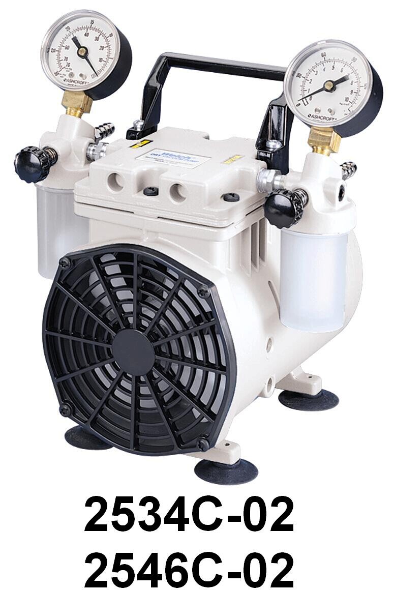 美國Welch WOB-L干式活塞泵 2546C-02